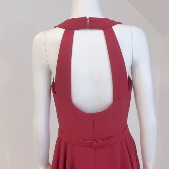 NWT SAMPLE SALE Lela Rose Valentine (Red) size 10 Renaissance Crepe. PRISTINE - Picture 4 of 7
